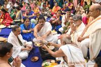 Dharma Sabha - Guru Purnima, 10th July 2025. Pictures Courtesy Shriyuts Dinesh Karkal and Abhinav Kalla